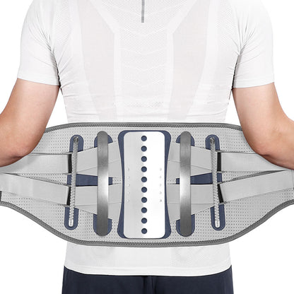 Adjustable Thermal Back Support with Detachable Pads
