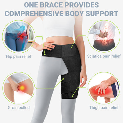 Universal Hip and Leg Support for Sciatica Pain Relief FHM03