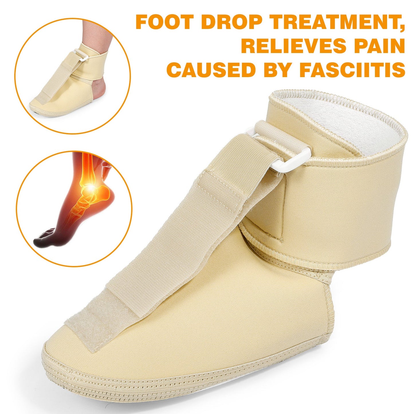 Comfortable Ankle Support Wrap for Drop Foot FAM01