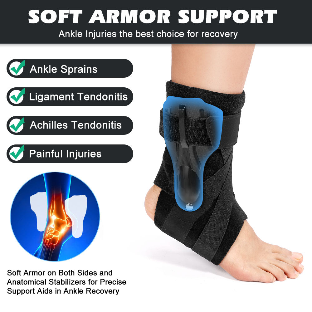 Flexible Supportive Ankle Compression Wrap 1 Pack