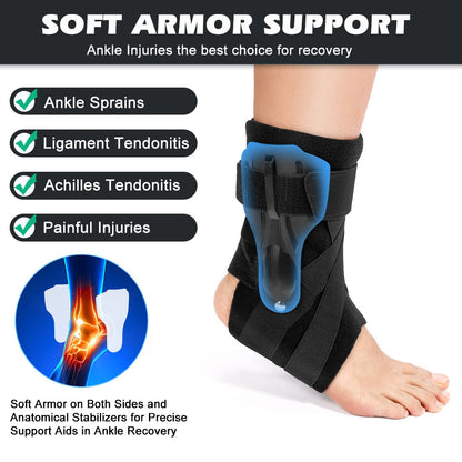 Flexible Supportive Ankle Compression Wrap 1 Pack