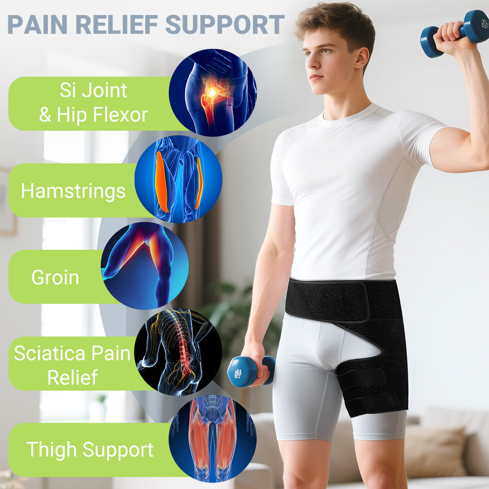 Universal Sciatica Support Wrap for Hip Relief FHM01