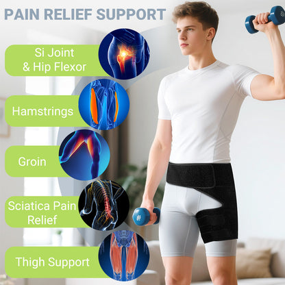 Universal Sciatica Support Wrap for Hip Relief FHM01