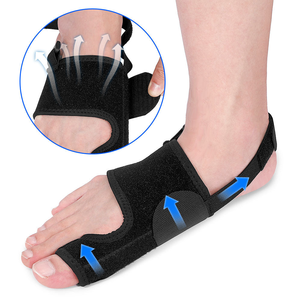 Strong Ankle Support for Bunion Relief with Metal Plate