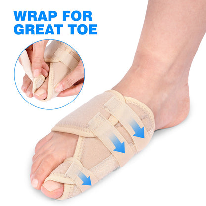 Adjustable Ankle Support Wrap for Bunion Relief - 1 Piece