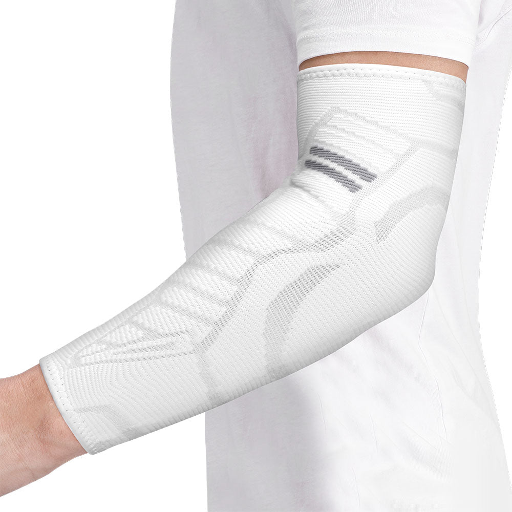 Supportive Elbow Compression Sleeves 2 Pack for Men Women