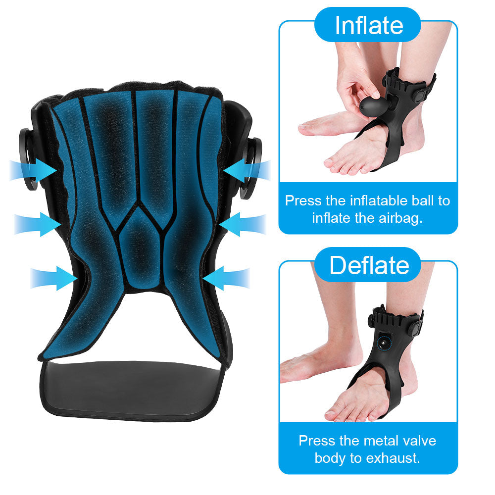Comfortable Ankle Stabilizer with Adjustable Strap for Foot Support
