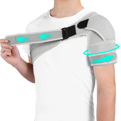 Therapeutic Shoulder Ice Wrap with Removable Cold Pack