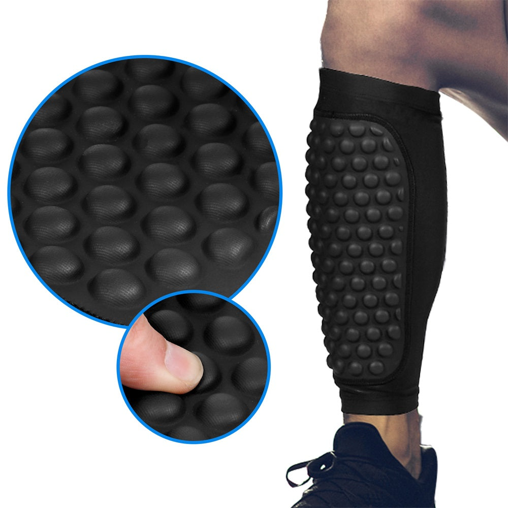 Velthek Athletic Football Leg Sleeves with Protective EVA Pads