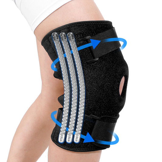 Extra Large Sports Knee Support with Cushion Pad - Velthek