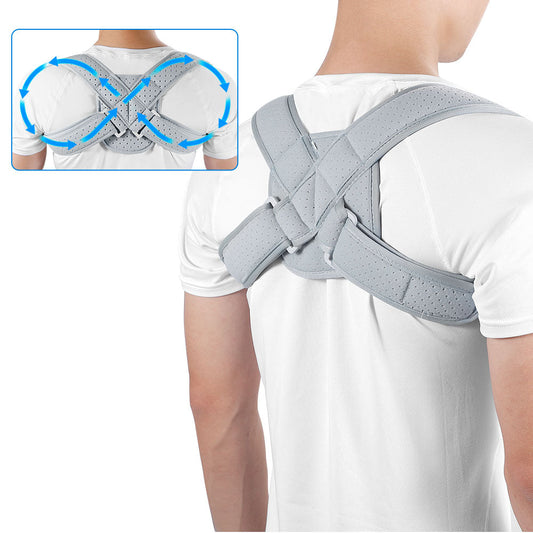 Contour Support Upper Back Posture Corrector Brace - Velthek