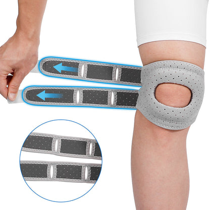 Comfortable Sports Knee Patella Strap - 2 Piece Set