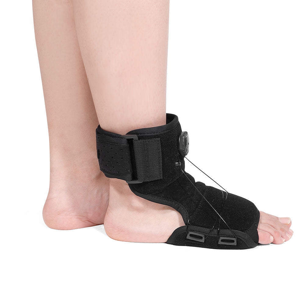 Adjustable Ankle Support Brace with Rotating Buckle - 1 Pack