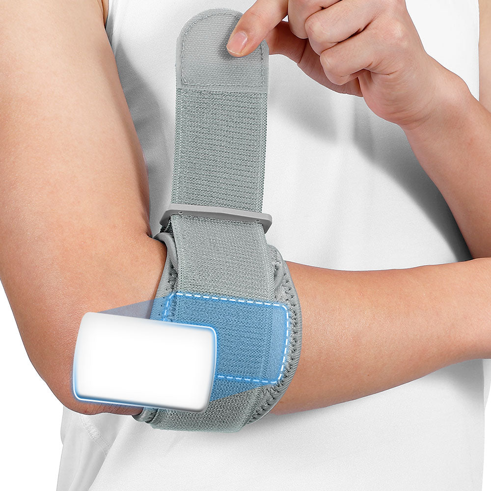 Velthek Tennis Elbow Strap Set, Comfortable Arm Relief Sleeves