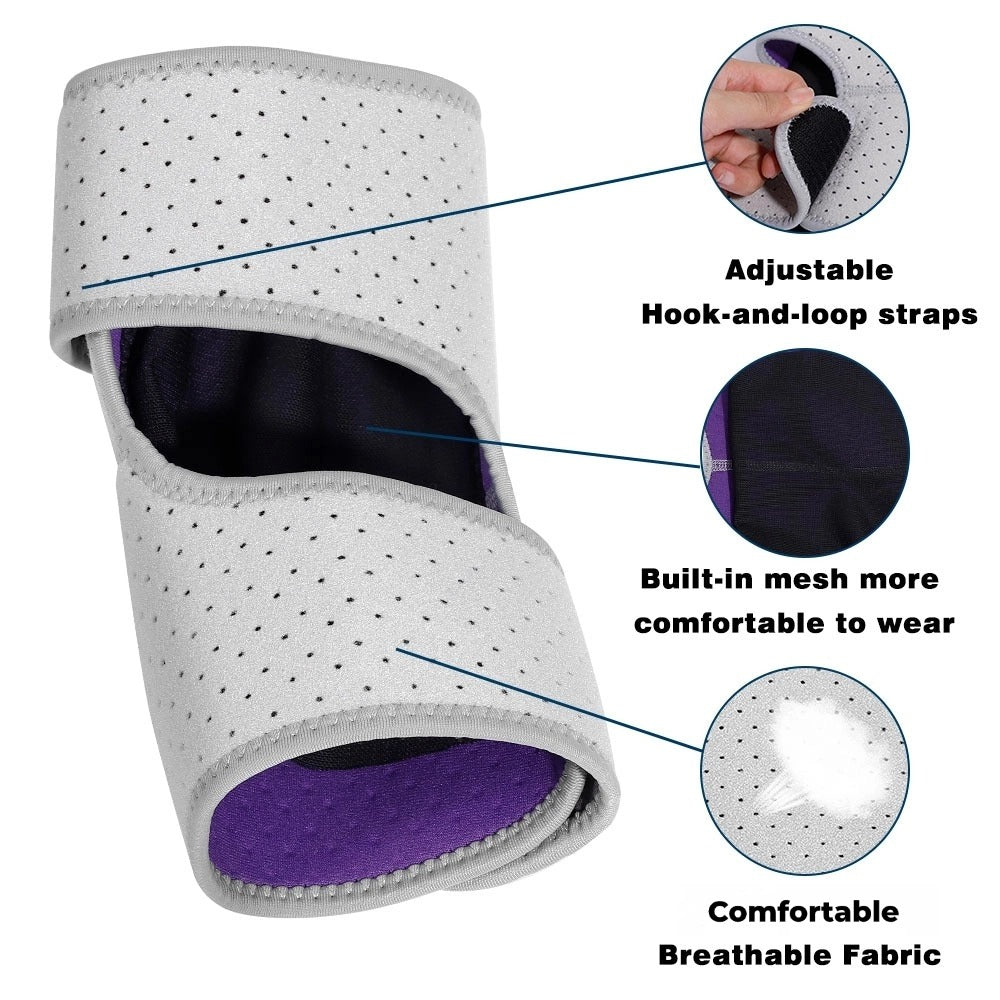 Flexible Neoprene Elbow Support Sleeves 2 Pack