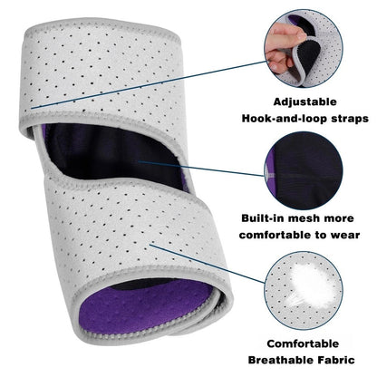 Flexible Neoprene Elbow Support Sleeves 2 Pack