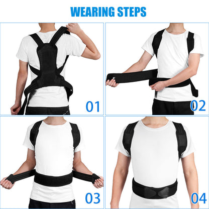 Ergonomic Back Support for Correct Posture Alignment