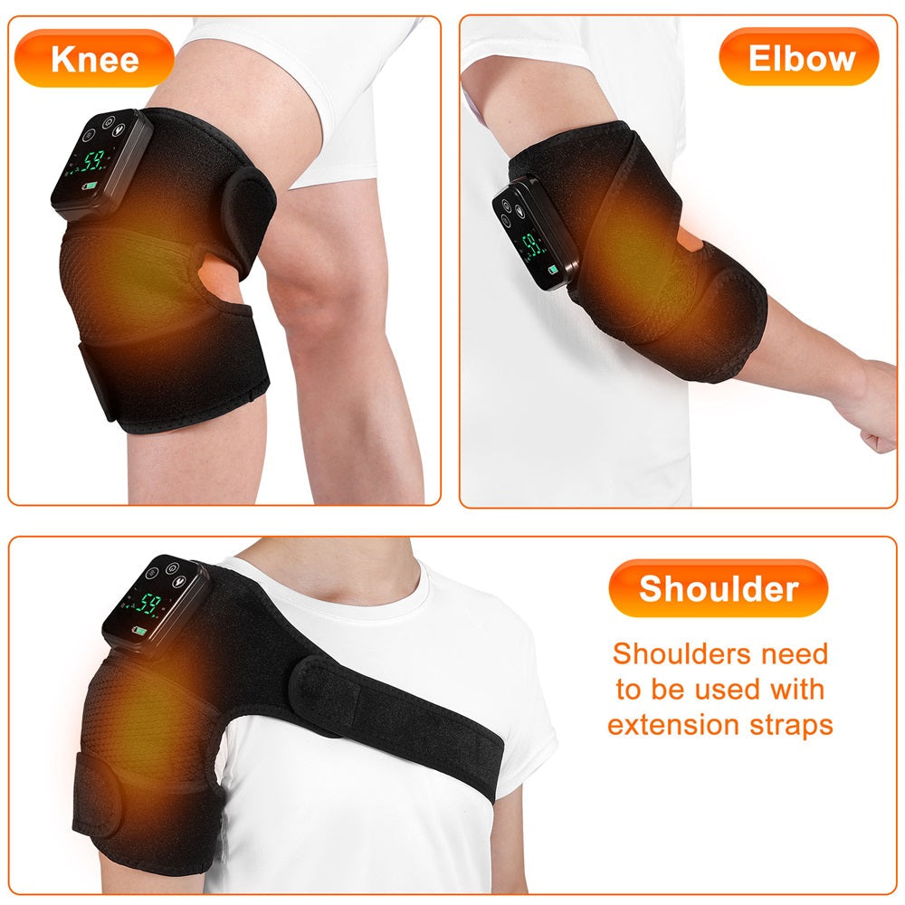 Thermal Knee Support with Soothing Massage for Pain Relief