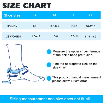 Flexible Supportive Ankle Compression Wrap 1 Pack