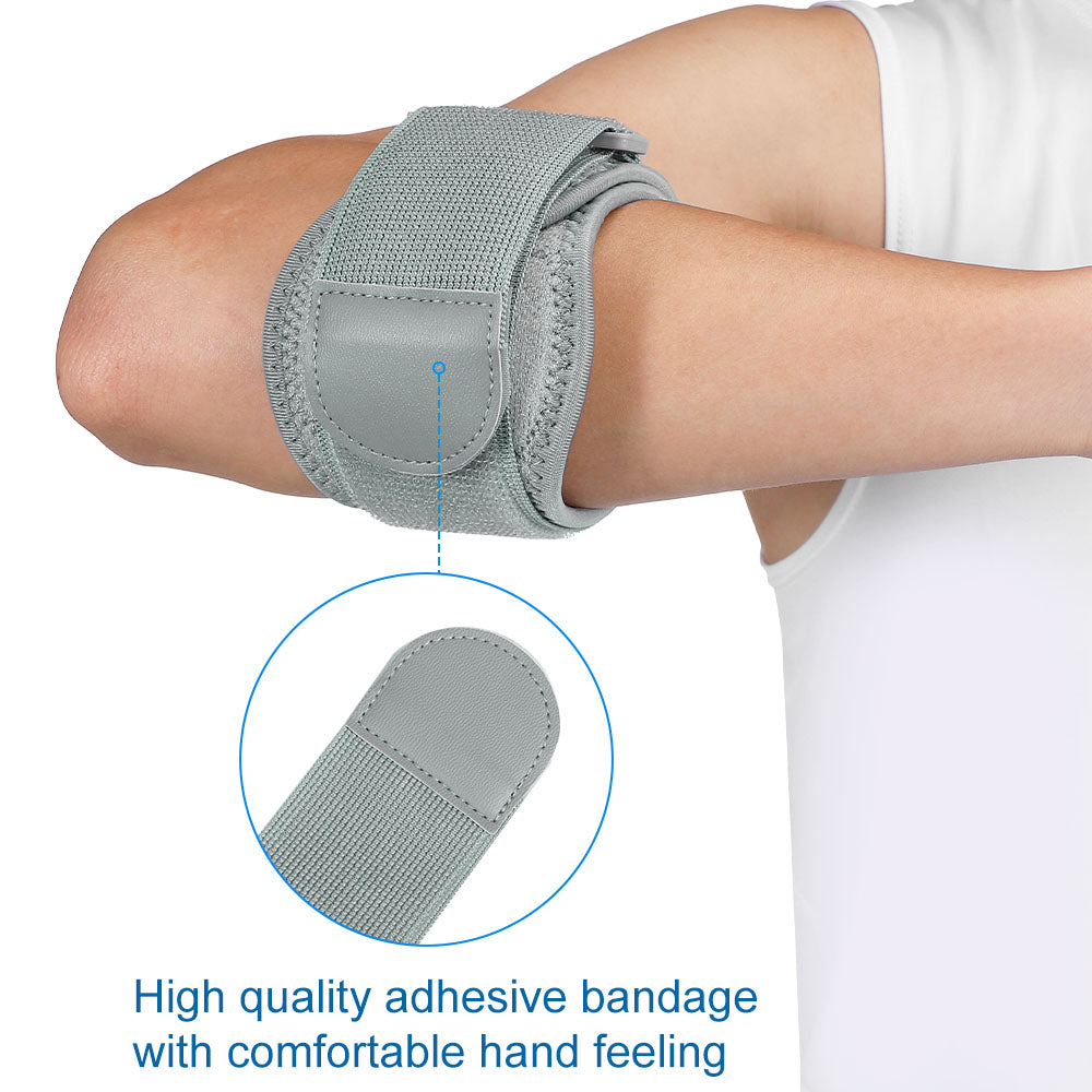 Velthek Tennis Elbow Strap Set, Comfortable Arm Relief Sleeves