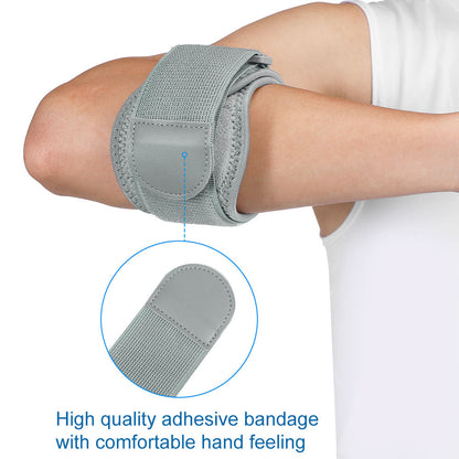 Velthek Tennis Elbow Strap Set, Comfortable Arm Relief Sleeves
