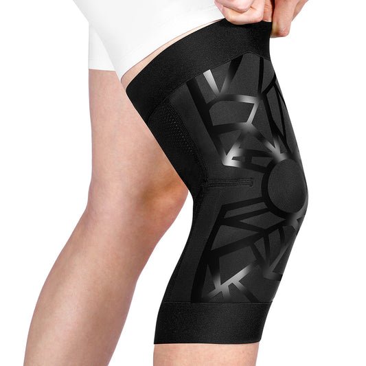 High Quality Knee Support Sleeves for Runners 2 Pack - Velthek