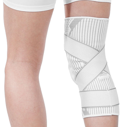 Protean Athletic Knee Support Brace with Coil Spring and Gel Pad