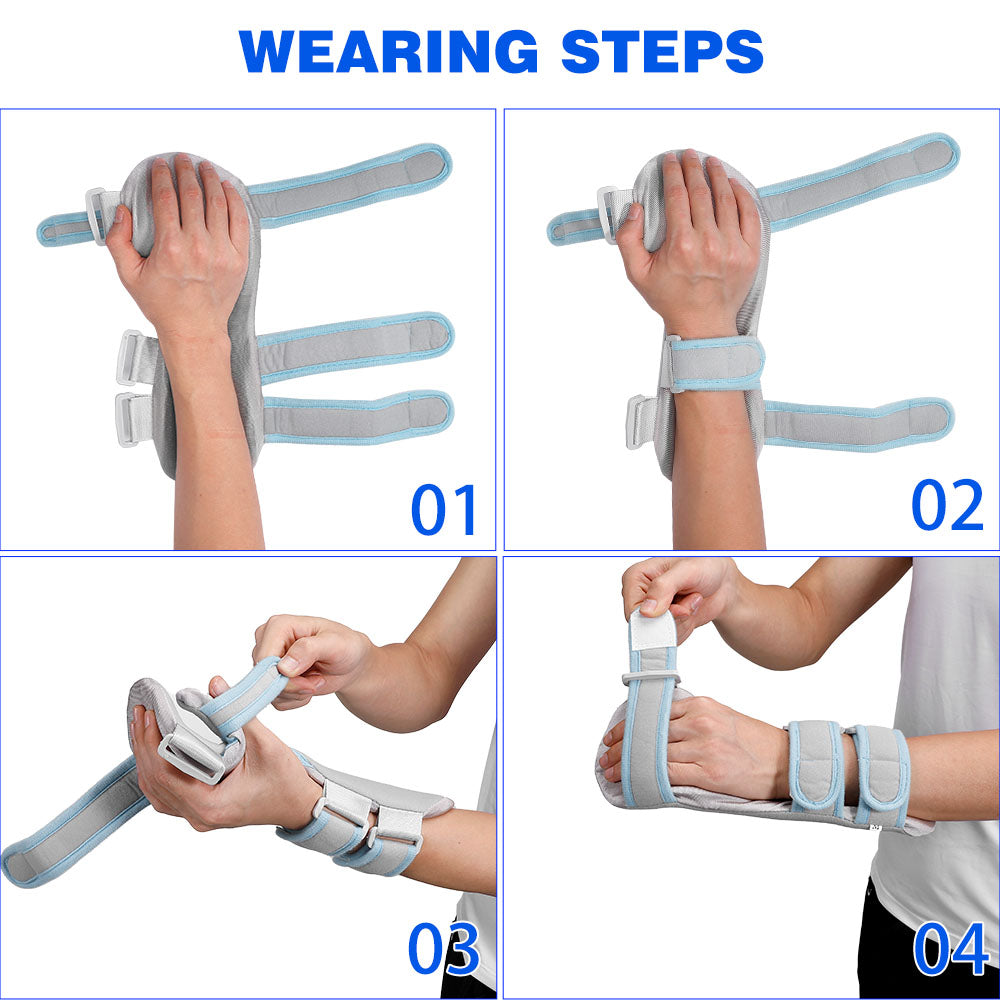Velthek Wrist Support with Adjustable Compression Straps