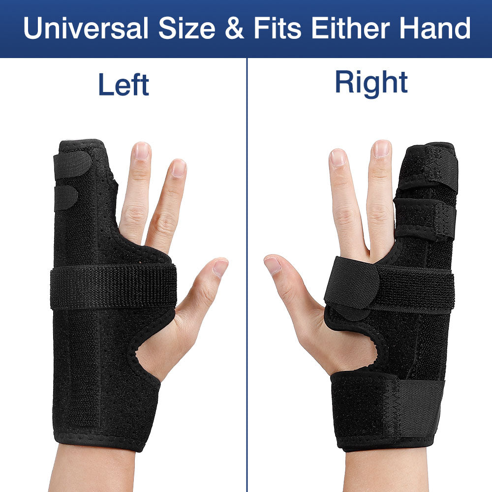 Strong Wrist Support Brace with Metal Plate for Finger