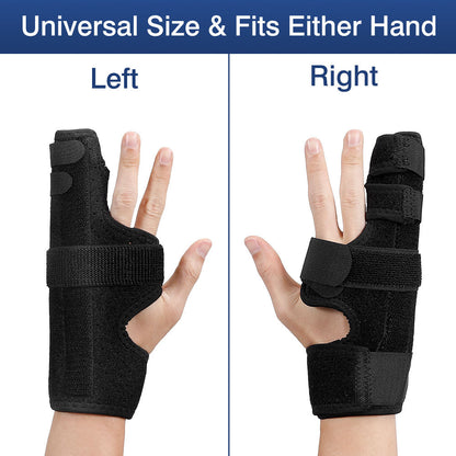 Strong Wrist Support Brace with Metal Plate for Finger