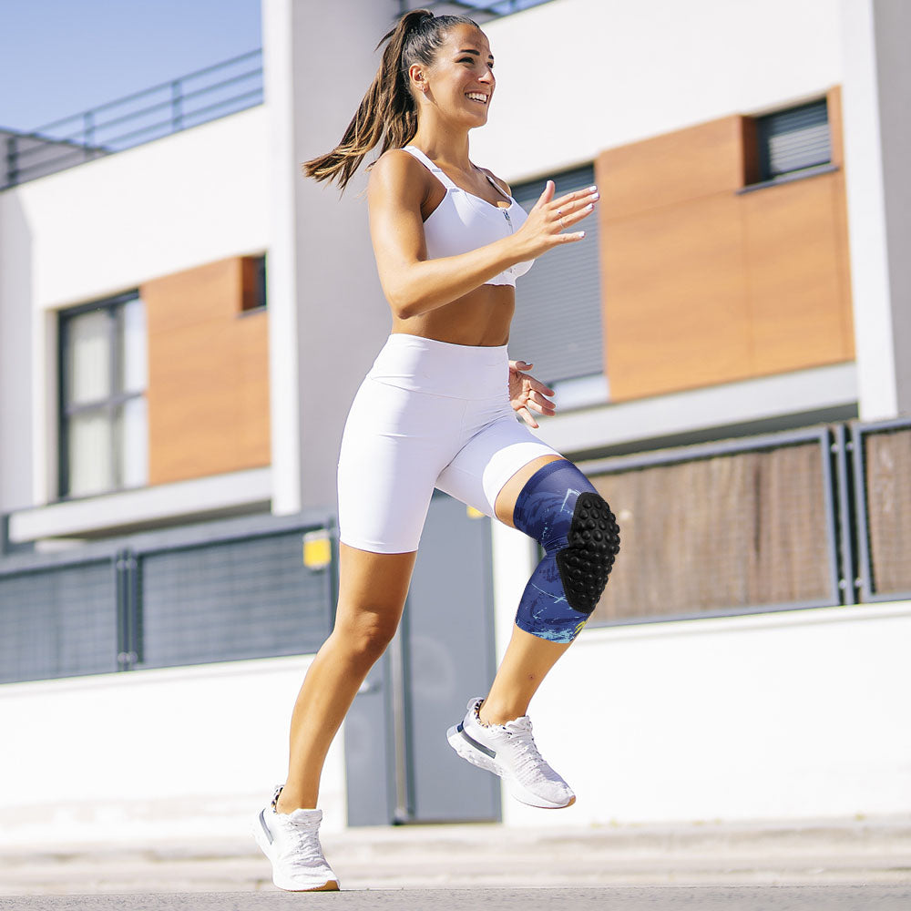 Velthek Sports Knee Pads with Extra Joint Support - 2 Piece
