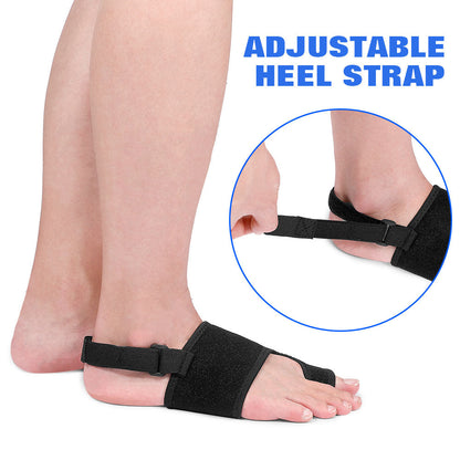 Strong Ankle Support for Bunion Relief with Metal Plate