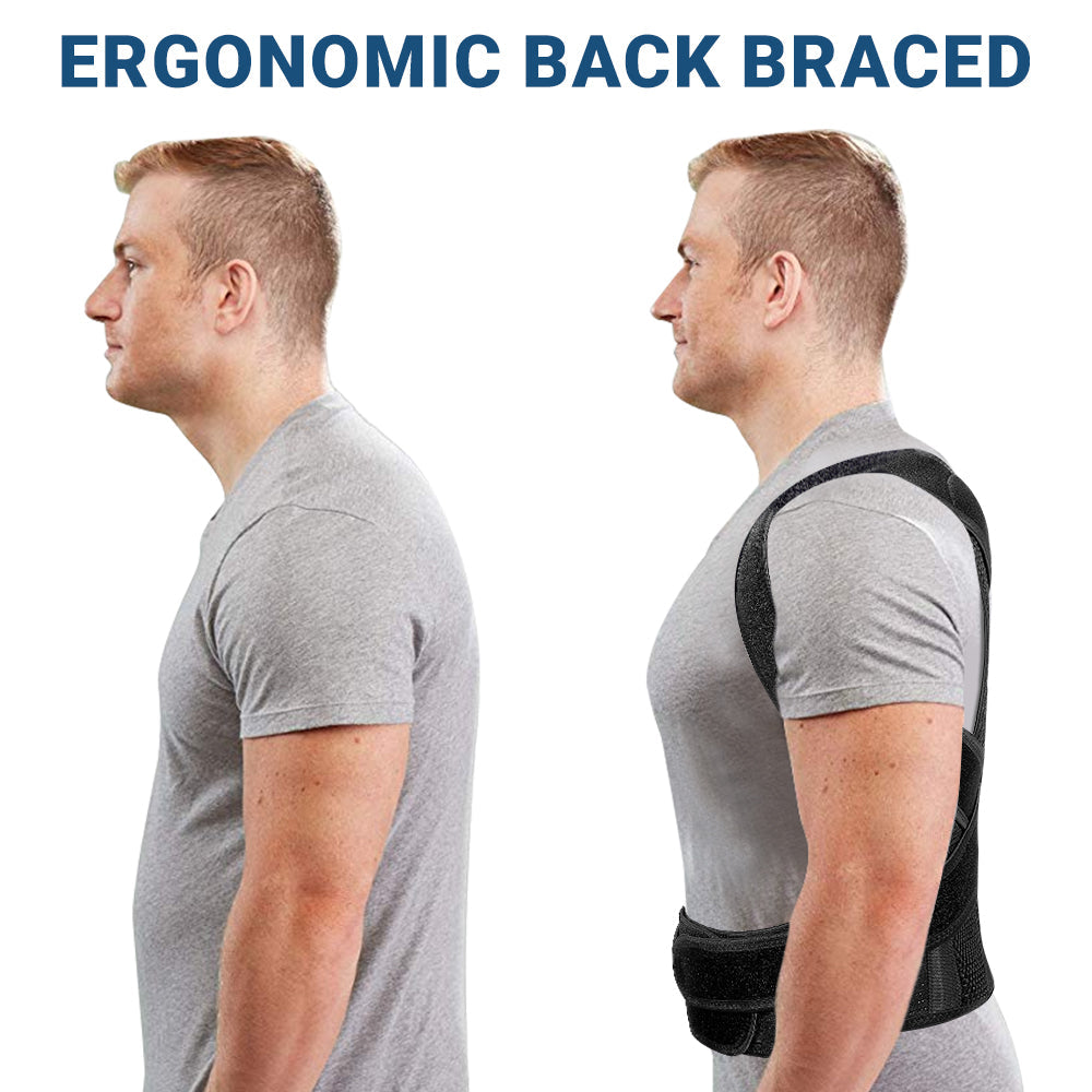 Adjustable Posture Corrector Back Support Brace FBR03