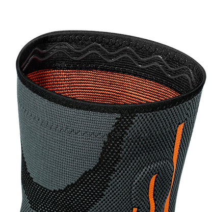 Sporty Knee Support Brace with Gel Pad and Stabilizers
