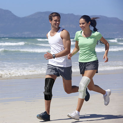 Athletic Knee Support Brace for Joint and Patella Stability - 2 Pack