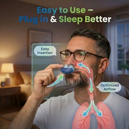 Micro CPAP Sleep Apnea Machine For Travel & Anti Snoring - CPAP Alternative