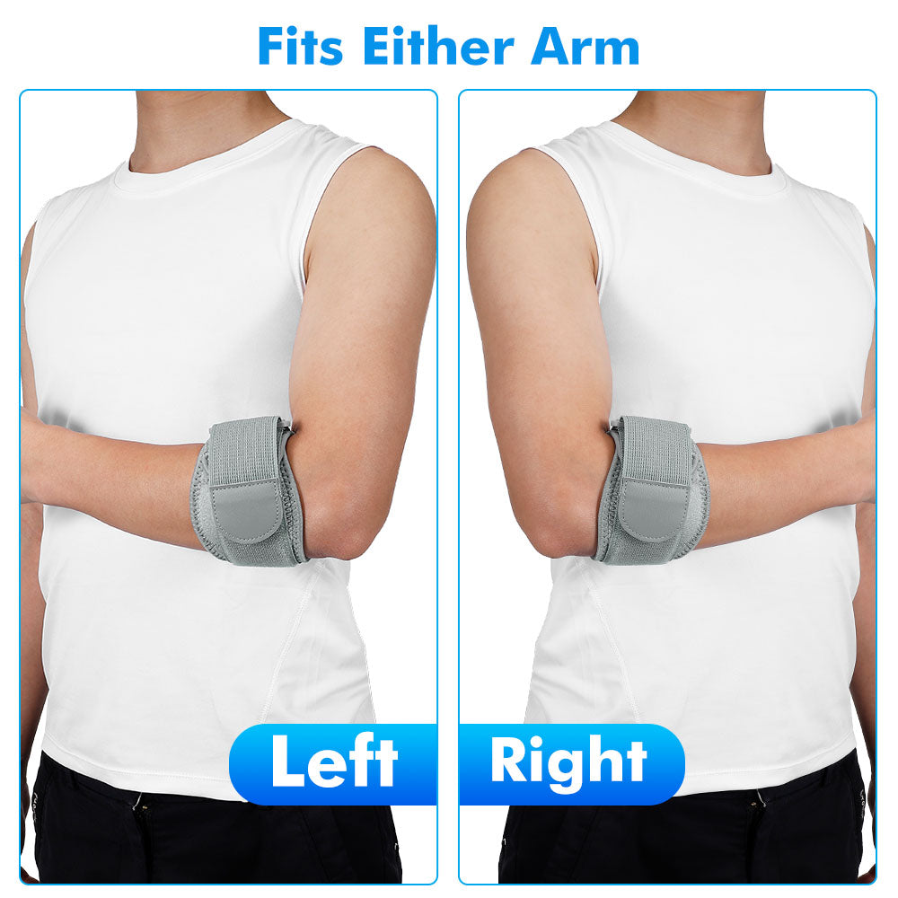Velthek Tennis Elbow Strap Set, Comfortable Arm Relief Sleeves