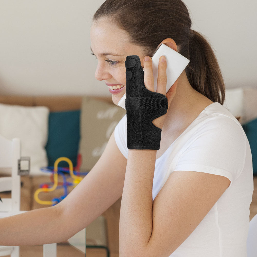 Strong Wrist Support Brace with Metal Plate for Finger