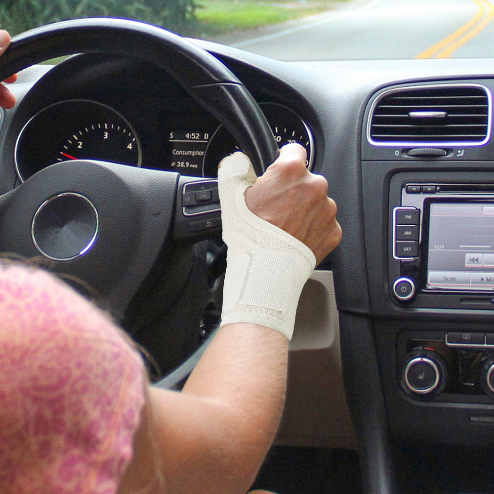 Soft Velthek Wrist Support Brace with Airy Mesh Fabric