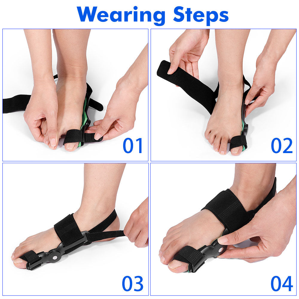 Adjustable Ankle Support for Bunion Relief - 1 Piece
