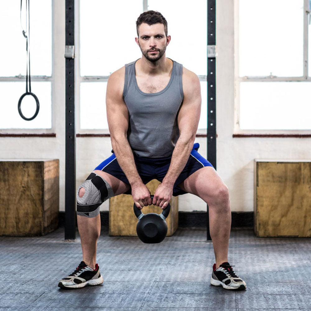 Supportive Knee Compression Sleeve for Injury Prevention