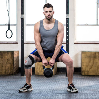 Supportive Knee Compression Sleeve for Injury Prevention