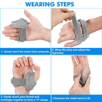 Supportive Thumb Splint for Joint Stability and Pain Ease
