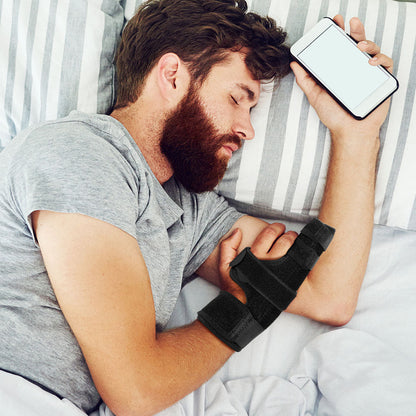 Strong Wrist Support Brace with Metal Plate for Finger
