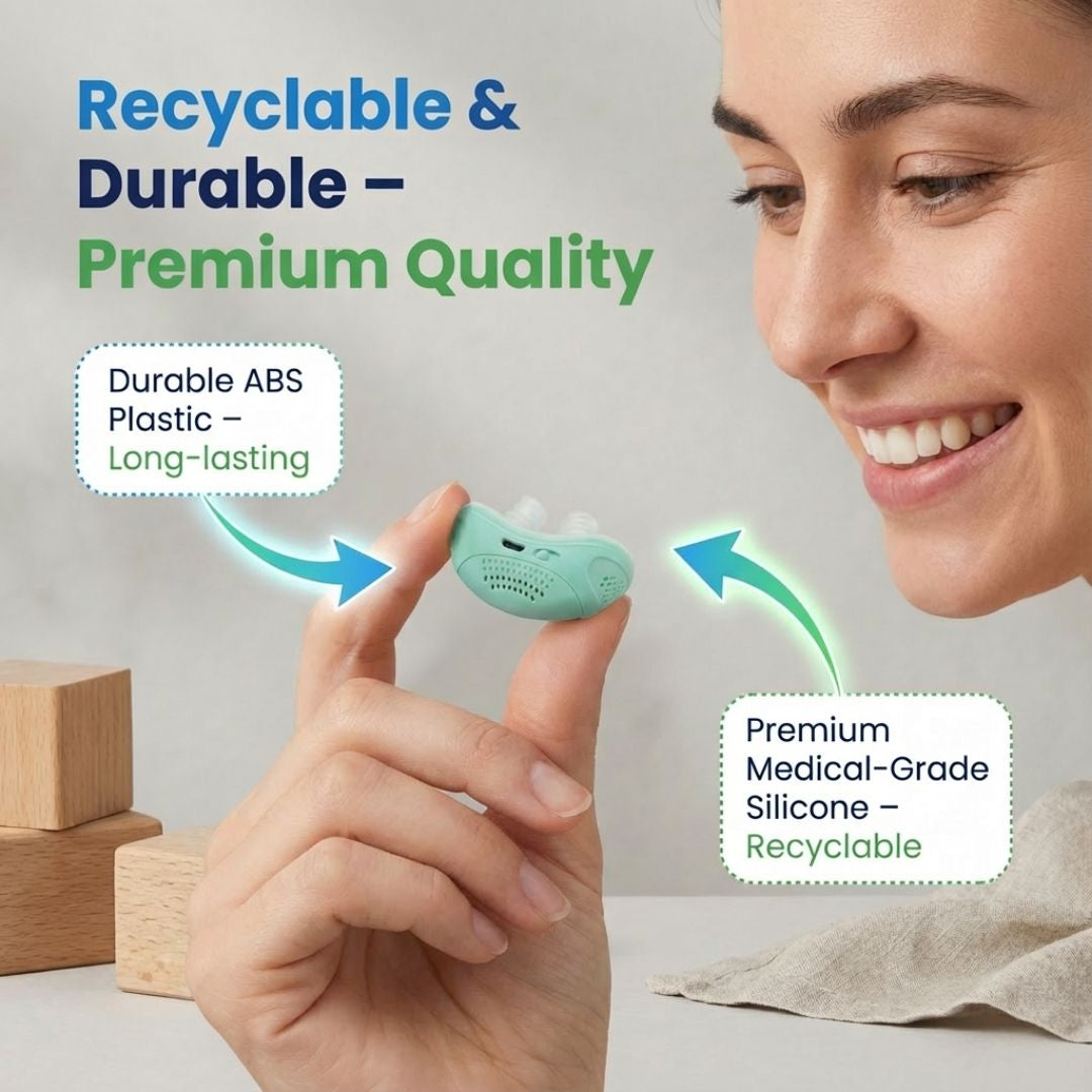 Micro CPAP Sleep Apnea Machine For Travel & Anti Snoring - CPAP Alternative