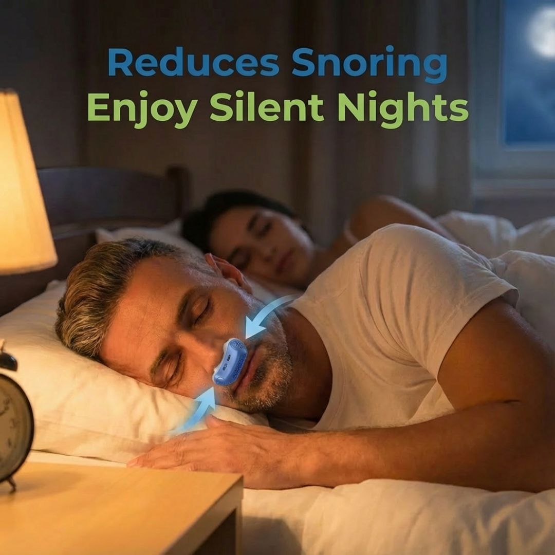 Micro CPAP Sleep Apnea Machine For Travel & Anti Snoring - CPAP Alternative