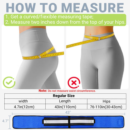 Neutral Supportive Sciatic Relief Hip Wrap Belt FHM02
