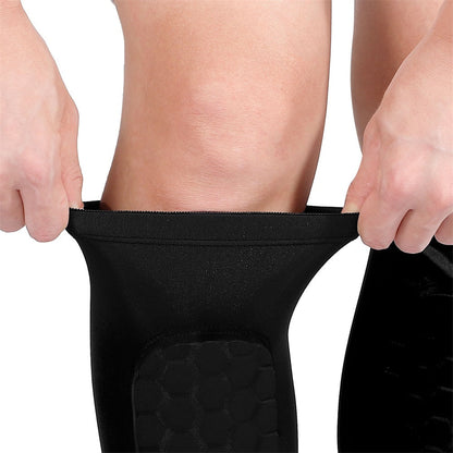 Protective Velthek Football Calf Sleeves with Pads 2 Pack