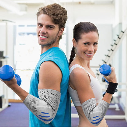 Velthek Comfortable Elbow Compression Sleeves 2 Pack