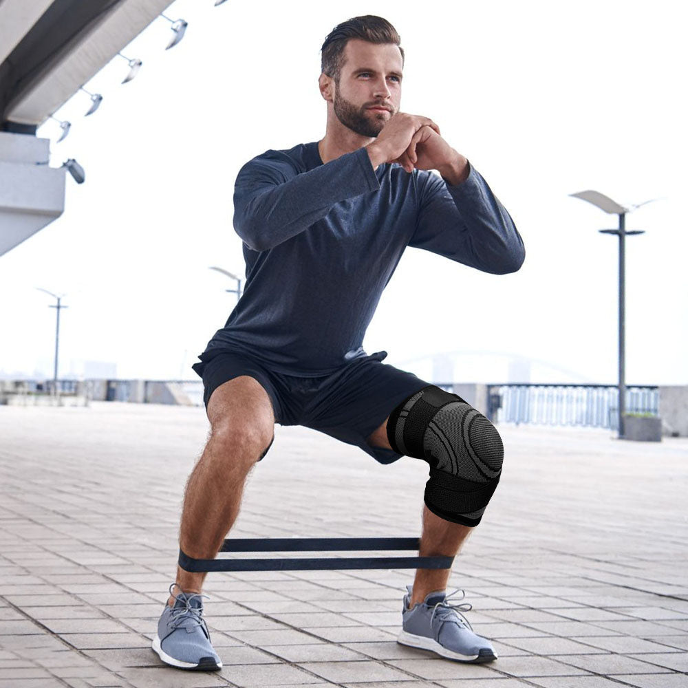 Flexible Fit Knee Support Sleeves 2 Pack Compression